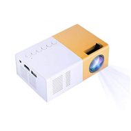 Diyeeni Mini Projector,1080P HD Portable Mini Private Home Theater Projector,Outdoor&Indoor LED Movie Projector,Suitable for Party Traveling Camping