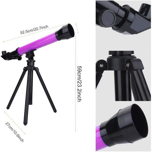  [아마존베스트]Diyeeni Telescope for Kids Astronomy Beginners, Astronomical Telescope with Tripod and 20X, 40X, 60X Eyepiece, Space Kids Explorer Educational Gift for Child Observe Moon and Planet Space