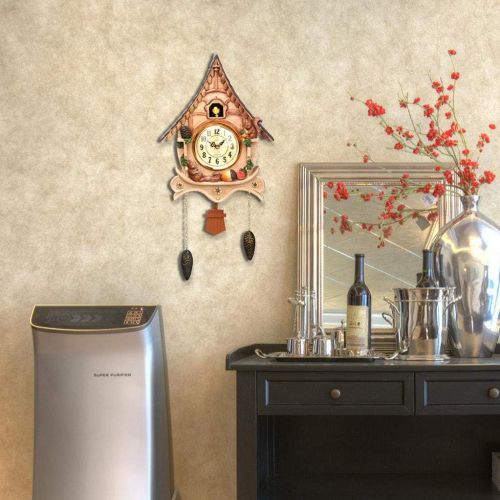  DIyida Vivid Large Cuckoo Clock、Wall Cuckoo Clock,chime has automatic Shut-Off [Kitchen & Home]