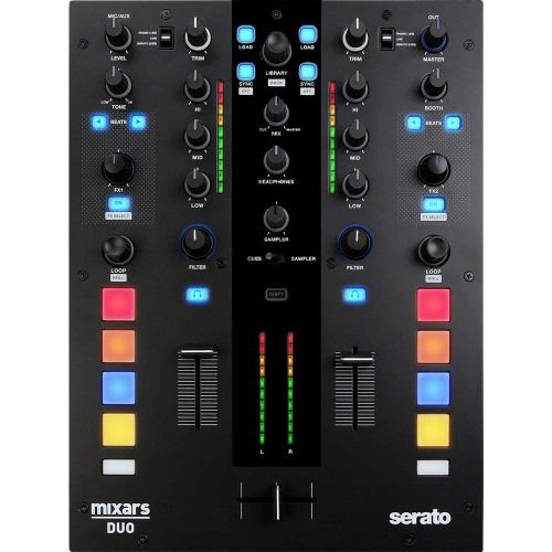  Mixars DUO MKII 2-Channel Battle Mixer for Serato DJ