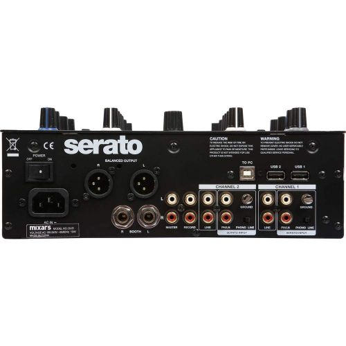  Mixars DUO MKII 2-Channel Battle Mixer for Serato DJ