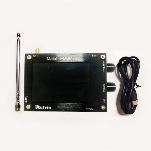  DmgicPro New 1.10b 3.5 50KHz 2GHz Malachite DSP SDR Receiver Malahit SDR Shortwave Radio Receiver Malahit DSP SDR Receiver Aluminium Alloy with Cooling Hole