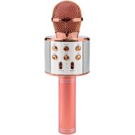 Dmyond Wireless Bluetooth Karaoke Microphone, 3 in 1 Portable Microphone, Bluetooth Microphone and Speaker, Car Karaoke Microphone, Wireless Karaoke Microphone for Kids, Adults, Party, Yo