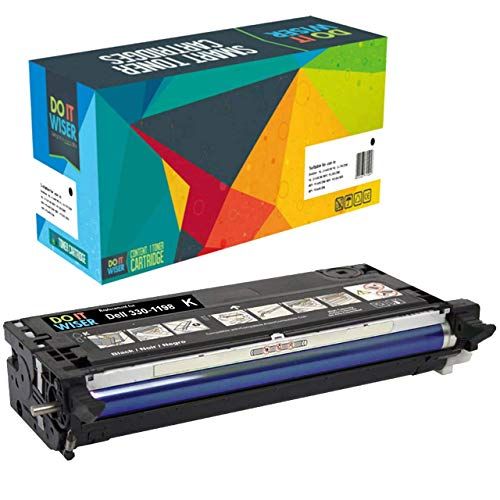  Do it Wiser Remanufactured Printer Toner Cartridge Replacement for Dell 3130 3130cn 330 1198 Black High Yield