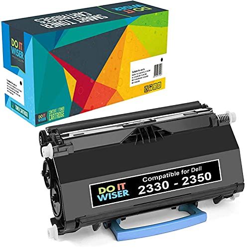  Do it Wiser Compatible Toner Cartridge Replacement for Dell PK941 Dell 2350DN 2330DN 2330D 2330DTN 2330 2350D 2350 Printer (Black 6,000 Pages)