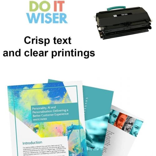  Do it Wiser Compatible Toner Cartridge Replacement for Dell PK941 Dell 2350DN 2330DN 2330D 2330DTN 2330 2350D 2350 Printer (Black 6,000 Pages)