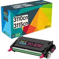 Do it Wiser Remanufactured Printer Toner Cartridge Replacement for Dell 3110cn 3115cn 3110 3115 310 8096 High Yield 8,000 Pages (Magenta)