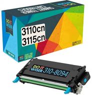 Do it Wiser Remanufactured Toner Cartridge Replacement for Dell 3110cn 3115cn 3110 3115 310 8094 High Yield 8,000 Pages (Cyan)