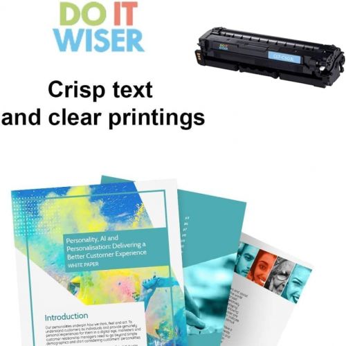  Do It Wiser Compatible Printer Toner Cartridge Replacement for CLT-503L CLT-C503L Samsung C3060FW C3010DW C3060 C3010ND C3060FR C3060ND (Cyan - 1Pack)