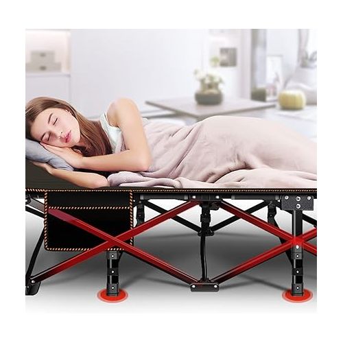  Oversized XXL Folding Camping Cot, 78