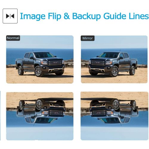  [아마존베스트]DoHonest V29 HD 1080P Digital Wireless Backup Camera 7 Split Screen Monitor for Trucks,Cars,Campers,Vans, Observation System with Stable Signal,IP69 Waterproof,Super Night Vision,G