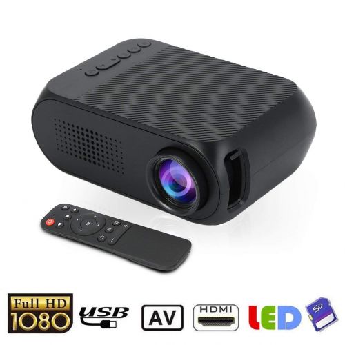  DoMoment YG320 LED Projector 1080P WiFi Screen Mirroring Support HDMI VGA AV USB Portable Mini Projector Home Theater Cinema