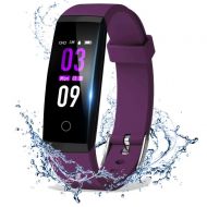 DoSmarter Fitness Tracker, Color Screen Activity Health Tracker with Heart Rate Blood Pressure Monitor, Waterproof Smart Pedometer Watch Band with Step Calories Counter for Kids Wo