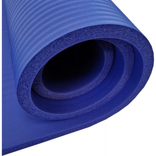  [아마존베스트]#DoYourFitness World Fitness Yamuna Fitness Yoga Mat 183 x 61 x 1.5 cm Including Carry strap  non-slip and robust  gymnastics mat ideal for yoga, pilates, workout, outdoor, gym and home.