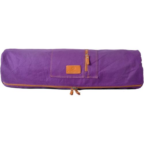  [아마존베스트]#DoYourYoga Sunita Yoga Bag High Quality Canvas / The Bag is for Yoga Mats up to a Size of 186 x 61 x 0.6 cm / in 9 Colourful Colours