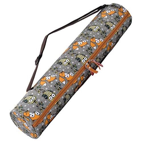  [아마존베스트]#DoYourYoga High-quality canvas canvas Yoga Bag, Sunita by # Doyour), Beautifully Crafted, for Extra Wide Yoga Mat and Gym Mat up to a height of 186x 63x 0.6cm, Various Premium Designs Avai