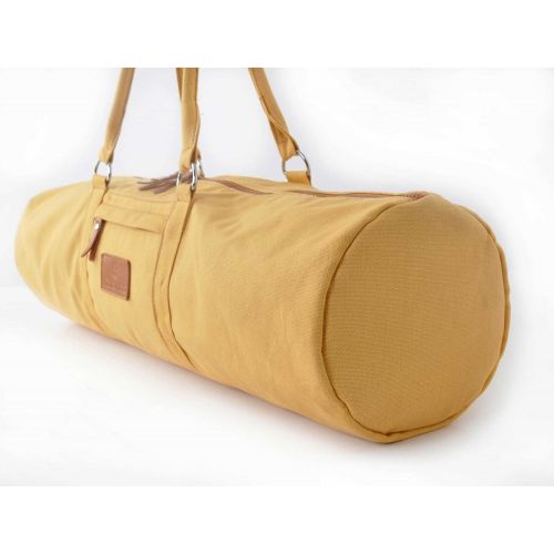  [아마존베스트]#DoYourYoga Yogatasche Damayanti Segeltuch gefertigt/Tasche fuer Yogamatten- und Pilatesmatten bis zu Einer Groesse von 186 x 60 x 0,5 cm/Yogatrageschae (Yogabag) / In 9 Farben