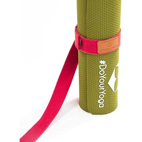  [아마존베스트]#DoYourYoga Yaro Yoga Strap Sturdy Metal Clasp Length 1.9 m / 2.5 m / 3 m Available in Twelve Trendy Colours Ideal Yoga Accessories for Stretching Exercises & Intricate Asanas