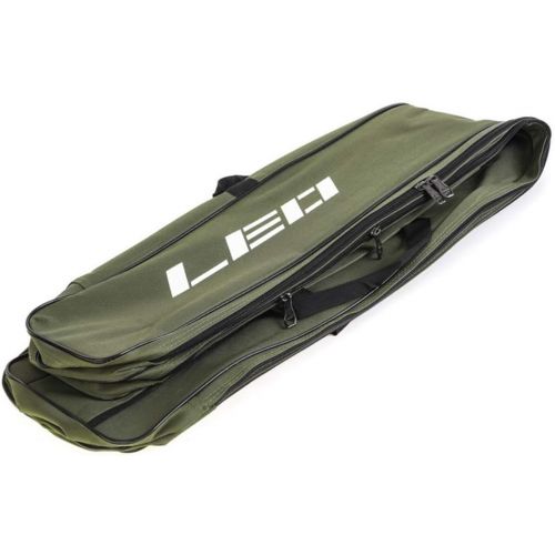  [아마존베스트]Lixada Fishing Rod Bag 130 cm Two Layer Fishing Tool Carrying Case Carrier Travel Bag Fishing Cover Bag