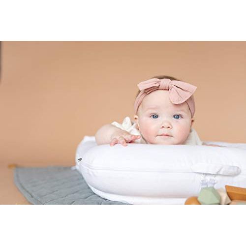  [아마존베스트]DockATot Deluxe+ Dock (Pristine White) - The All in One Baby Lounger - Perfect for Co Sleeping - Suitable from 0-8 Months (Pristine White)