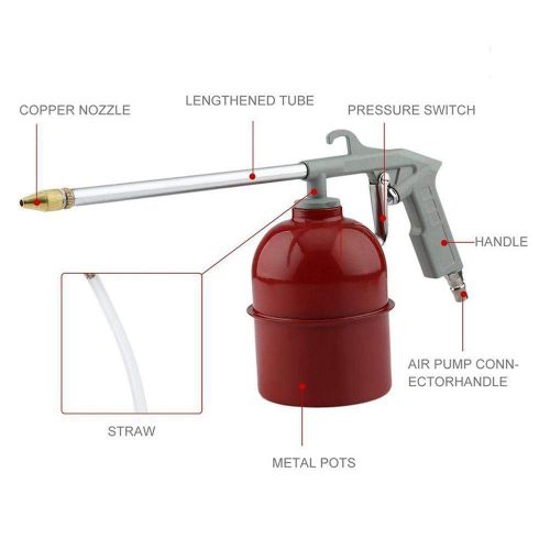  Docooler Druckluft-Motorreinigungspistole Hochdruck-Auto-Motorreinigungspistole Air Power Cleaner Wash Gun Spray