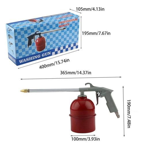  Docooler Druckluft-Motorreinigungspistole Hochdruck-Auto-Motorreinigungspistole Air Power Cleaner Wash Gun Spray