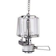 Docooler Mini Portable Camping Lantern Gas Light Tent Lamp Torch Hanging Lamp