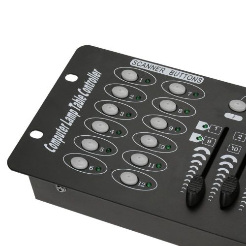  Docooler 192 Channels DMX512 Controller Console for Stage Light Party DJ Disco Operator Equippment