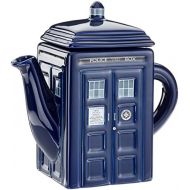 Doctor Who Teekanne Tardis aus Keramik, Mehrfarbig, 2