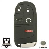5 Button Dodge Smart Proximity Remote Key 68150061AC W/ Duracell Battery Inside