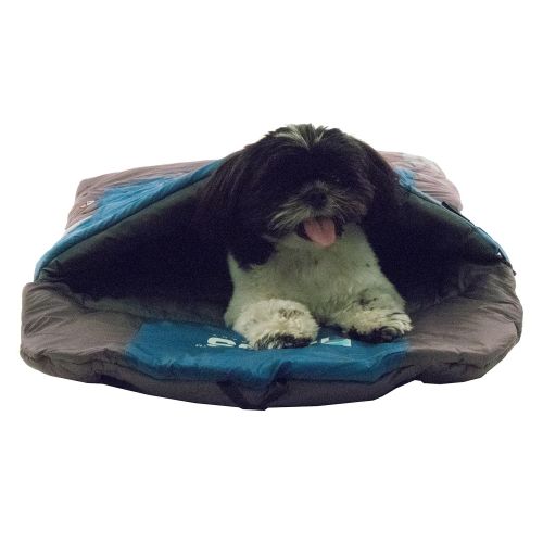  DogHelios Trail-Barker Multi-Surface Travel Dog Bed Featuring BlackShark Technology