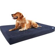 Dogbed4less Memory Foam Dog Bed | Pressure-Relief Orthopedic, Internal Waterproof Case and 2 Washable External Covers | Multiple Sizes, Colors