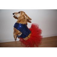 Doggie-Duds X-Small Dog Supergirl Tutu Dress Costume