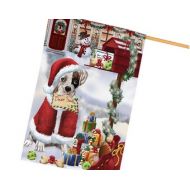 DoggieOfTheDayShop Boxers Dear Santa Letter Christmas Holiday Mailbox Dog House Flag
