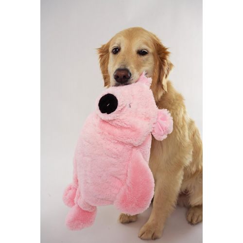  Doggles Milk Jug Pet Toy, Pink Pig