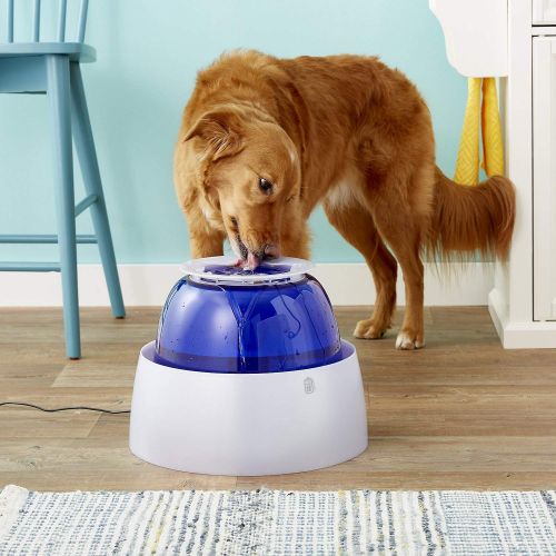  Dogit Fresh & Clear Elevated Dog Water Dispenser, Automatic Drinking Water Fountain for Large...