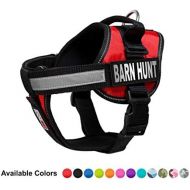 Dogline Unimax Dog Harness Vest with Barn Hunt Patches Adjustable Straps Breathable Neoprene for Identification Training Dogs