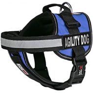Dogline Unimax Dog Harness Vest with Agility Dog Patches Adjustable Straps Breathable Neoprene for Identification Training Dogs