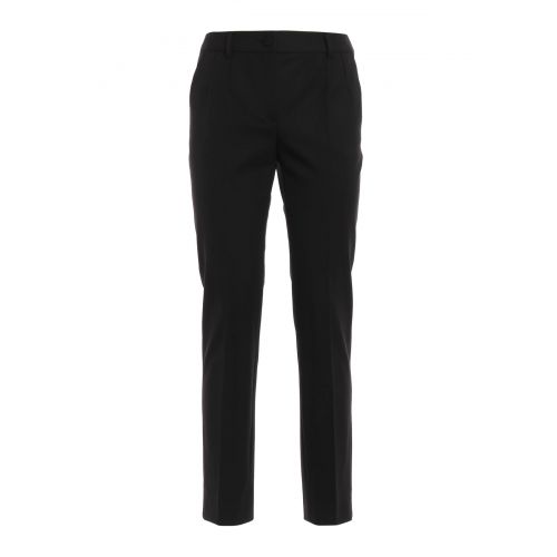  Dolce & Gabbana Wool and silk tailored trousers