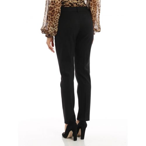  Dolce & Gabbana Wool and silk tailored trousers