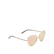 Dolce & Gabbana Slim metal framed round sunglasses