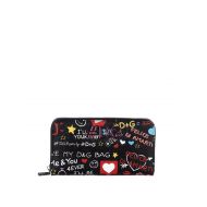 Dolce & Gabbana Mural print leather wallet