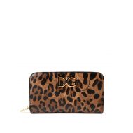 Dolce & Gabbana Dauphine leather continental wallet