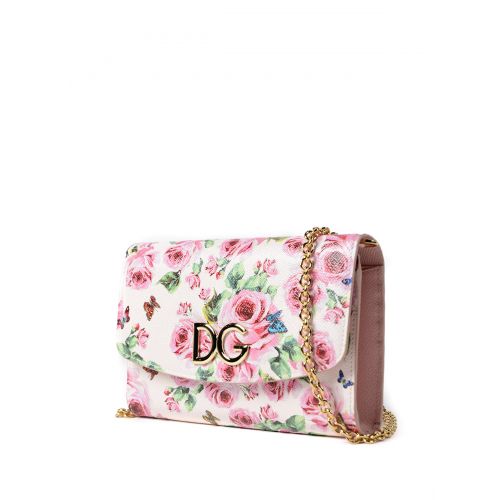  Dolce & Gabbana Floral print Dauphine wallet bag
