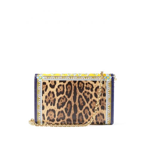  Dolce & Gabbana Leo and Maiolica print wallet bag