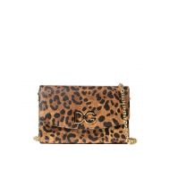 Dolce & Gabbana Leo print leather wallet bag