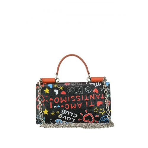  Dolce & Gabbana Mural printed leather mini bag