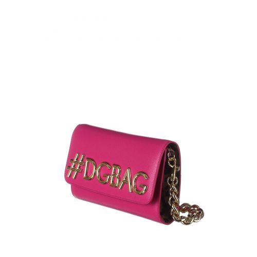  Dolce & Gabbana DG Girls dauphine leather bag