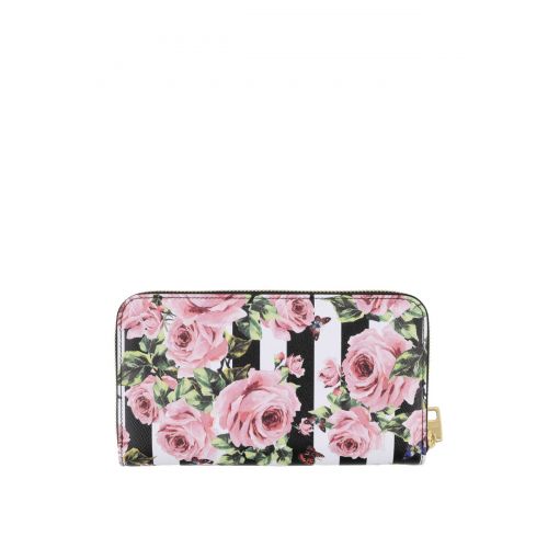  Dolce & Gabbana Floral Bouquet zip-around wallet