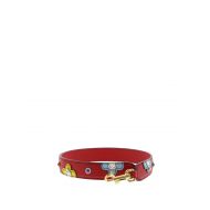 Dolce & Gabbana Leather strap with flowers